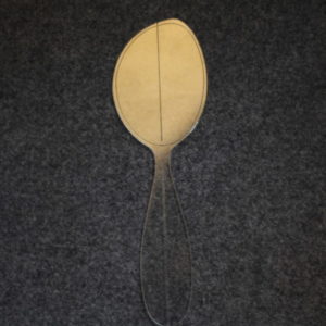 THE ASYMMETRICAL EATING SPOON TEMPLATE – Spoon of the month – APRIL