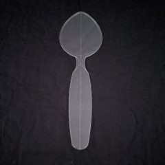 Egg Shaped Serving Spoon Template